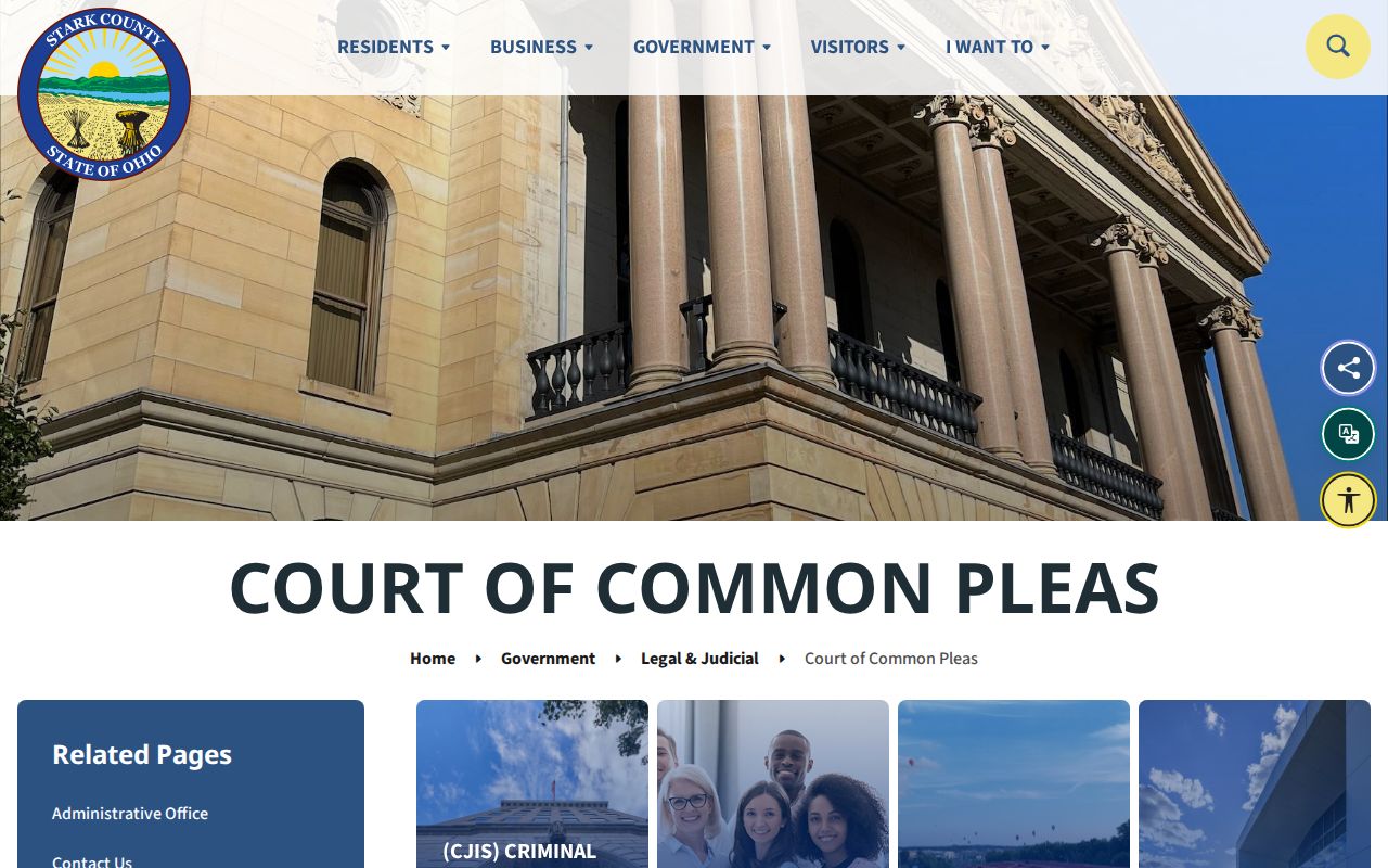 Stark County Court of Common Pleas docket and court records context